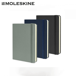 Moleskine Classic Hard Cover Notebook - Medium in three colors, ideal as a corporate gift in Singapore.