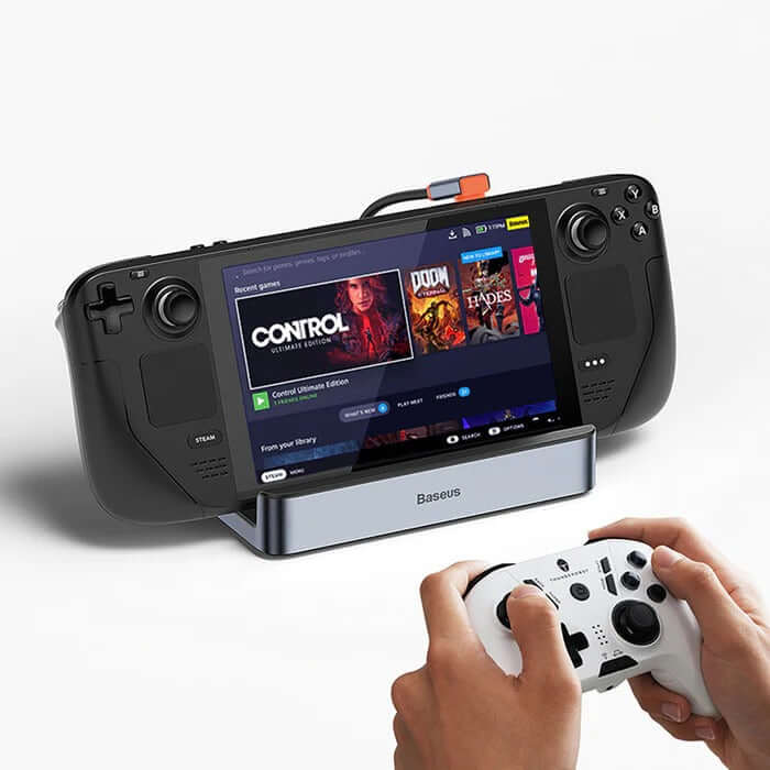 Baseus GamerX 6 Ports USB-C Steam Deck Docking Station Corporate Gifts Singapore