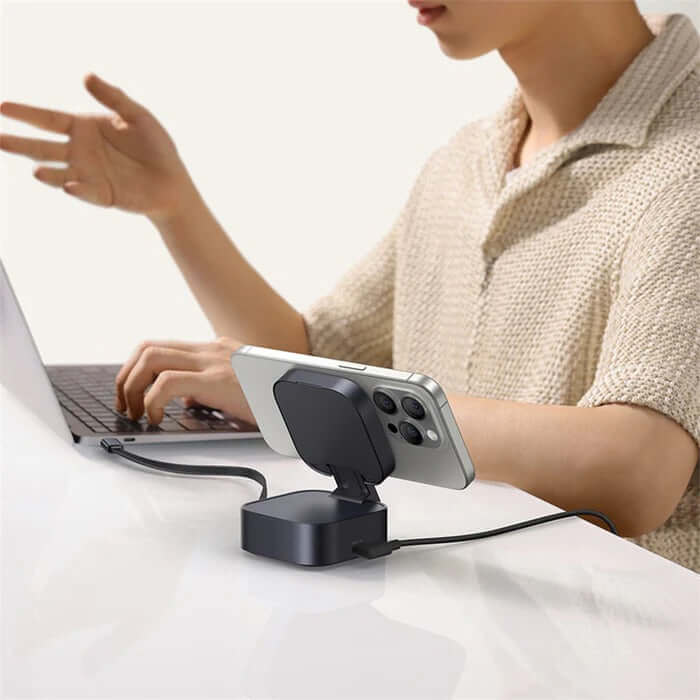 Baseus PicoGo 2-in-1 Magnetic Wireless Charger Qi2 67W Corporate Gifts Singapore