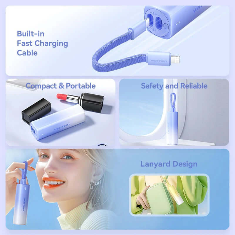 Vention 5000mAh Power Bank 20W Corporate Gifts Singapore