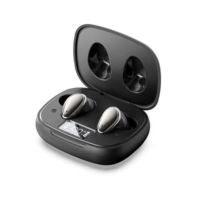 Vention True Wireless Bluetooth Earbuds Tiny in charging case, perfect corporate gift with advanced noise cancellation.
