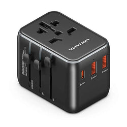 Vention 3-Port USB Universal Travel Adapter Corporate Gifts Singapore