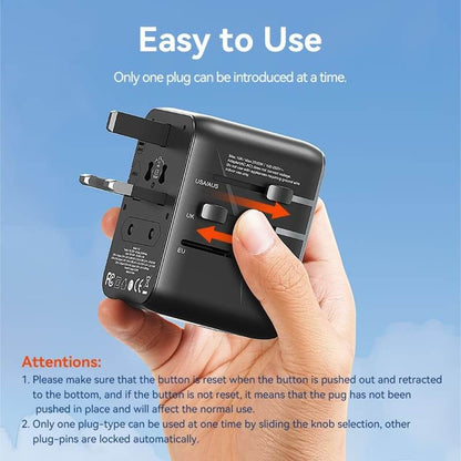 Vention 3-Port USB Universal Travel Adapter Corporate Gifts Singapore