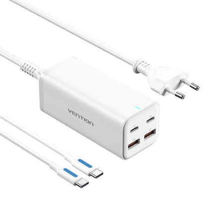 Vention 4-Port USB GaN Charger Corporate Gifts Singapore
