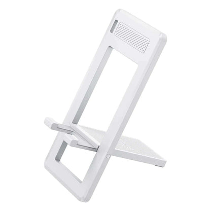 Vention Portable Phone Stand for Desk in sleek white design, ideal for workspace convenience and style.