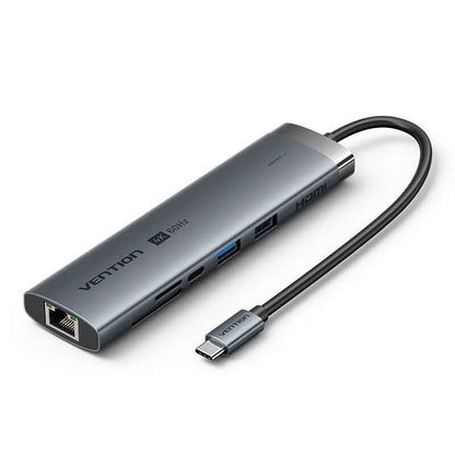 Vention 9-in-1 USB-C Docking Station for seamless connectivity and 4K@60Hz output.