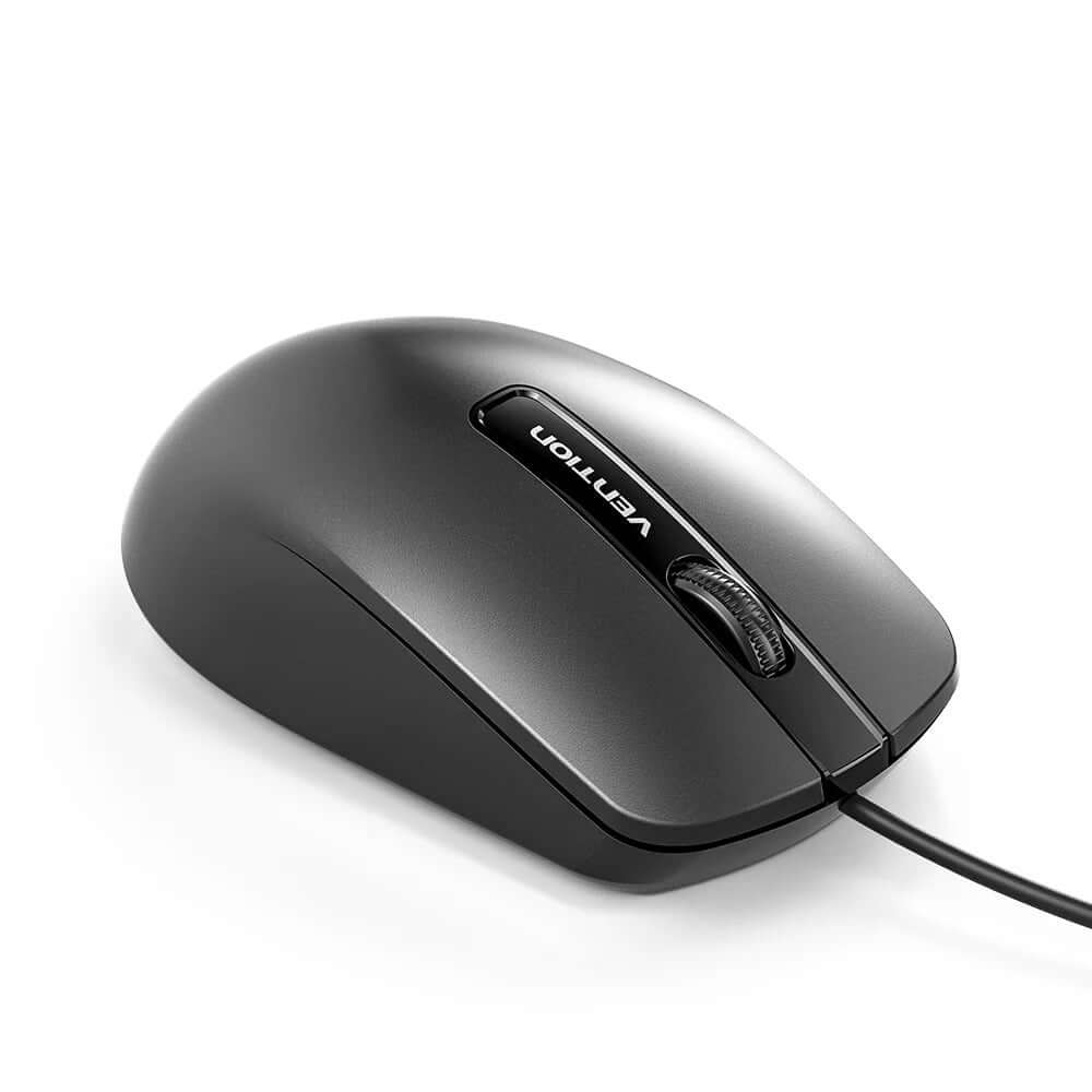Vention 3-Button USB Wired Mouse designed for comfort and efficiency with ergonomic shape for all users