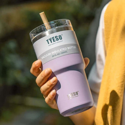 TYESO Stainless Steel Tumbler with Straw 20oz Corporate Gifts Singapore