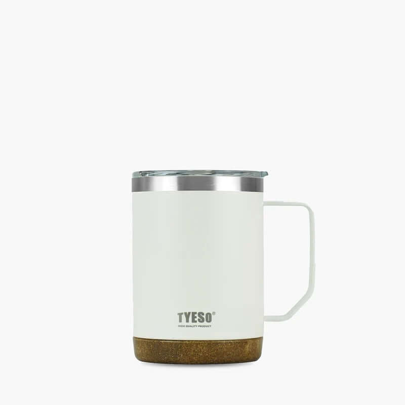 TYESO 18oz Coffee Mug with double-wall insulation, perfect for hot or cold beverages.