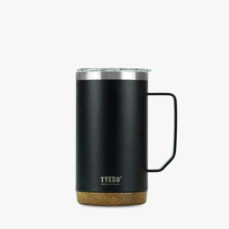 TYESO 24oz Coffee Mug, double-wall vacuum insulated with sliding lid, perfect corporate gift for hot and cold beverages.
