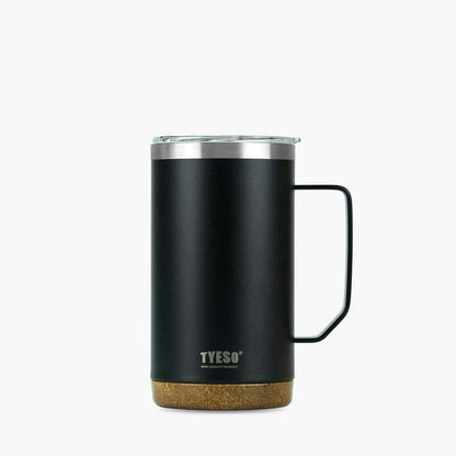 TYESO 24oz Coffee Mug, double-wall vacuum insulated with sliding lid, perfect corporate gift for hot and cold beverages.