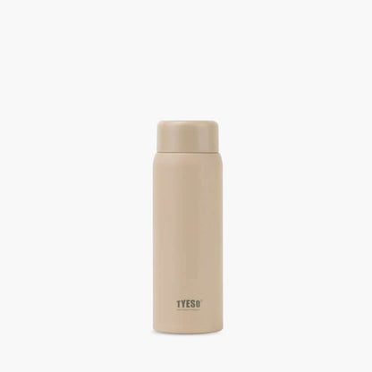 TYESO Mini Pocket Bottle 7oz in beige, perfect for hydration as a stylish corporate gift on the go.