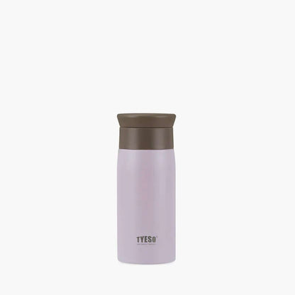 TYESO Vacuum Bottle 12oz in light purple with dark brown lid, ideal for corporate gifts.