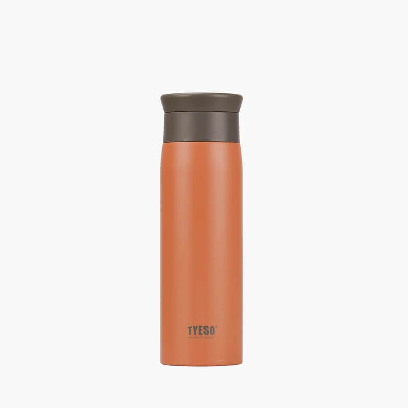 TYESO Vacuum Bottle 17oz in orange with a sleek design, perfect for corporate gifts and modern lifestyles.