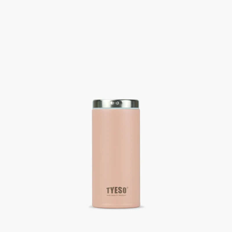 TYESO Small Size Bottle 7oz in pink, perfect corporate gift for hydration on the go.