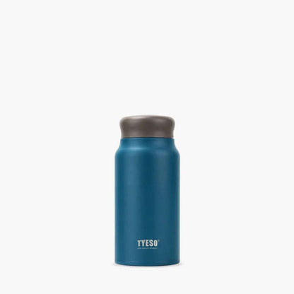 TYESO Light Weight Bottle 12oz, blue bottle with a grip handle, ideal for corporate gifts and active lifestyles.
