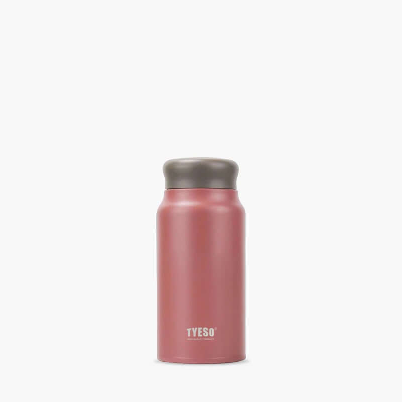 TYESO Light Weight Bottle 12oz in pink color, perfect for active lifestyles and suitable as a corporate gift.