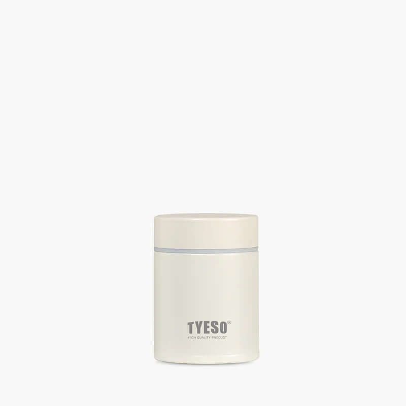 TYESO 7oz Food Jar in white, ideal for meals on the go and a great corporate gift option.