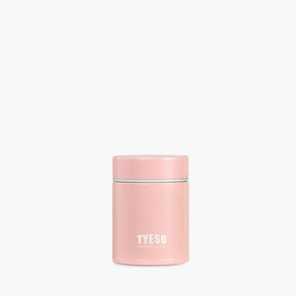 TYESO 7oz Food Jar in pink, perfect for keeping meals hot or cold on the go, ideal as a corporate gift.