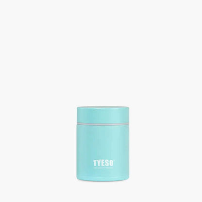 TYESO 7oz Food Jar in aqua color, perfect for meals on the go, ideal as a corporate gift.