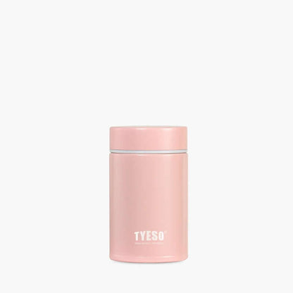 TYESO 9oz Food Jar in pink, ideal for hot and cold meals, perfect corporate gift for on-the-go lifestyle.