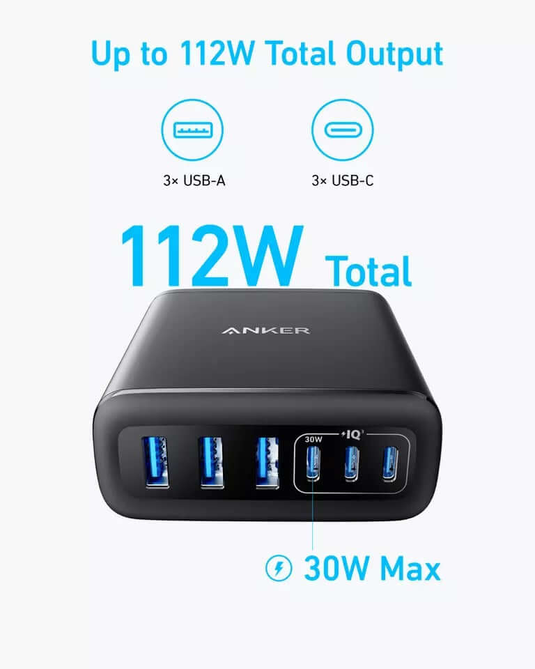 Anker Desktop Charger 3C 3A PD 112W Corporate Gifts Singapore