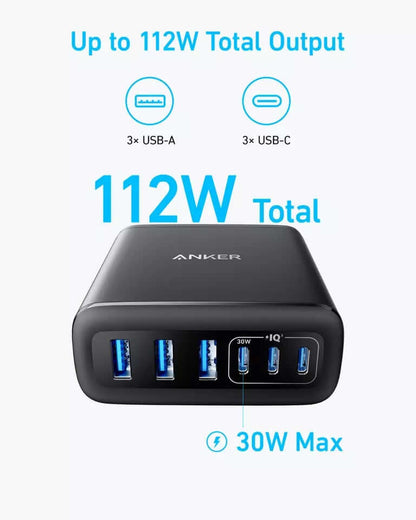 Anker Desktop Charger 3C 3A PD 112W Corporate Gifts Singapore