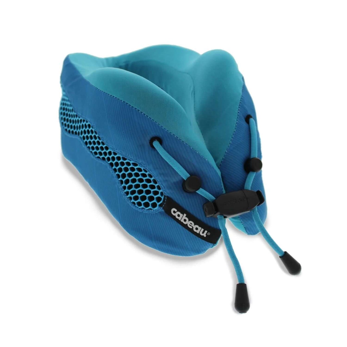 Cabeau Evolution Cool Travel Neck Pillow in blue, offering 360-degree support for comfortable travel, perfect as a Corporate Gift Singapore.