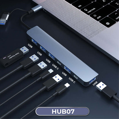 7 in 1 USB Hub Corporate Gifts Singapore