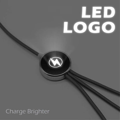 6 in1 Fast Charging Cable With LED Logo Corporate Gifts Singapore