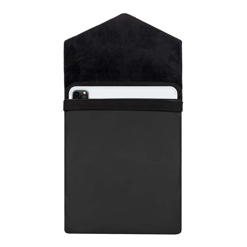 Rivacase Cardiff Canvas Laptop Sleeve with soft interior, perfect corporate gift for MacBook and Ultrabook users.