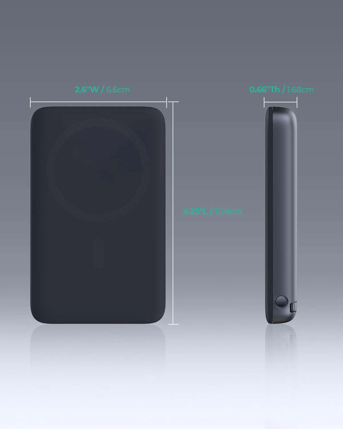 Aukey PB-MS05 MagFusion 6700mAh Qi2 Magnetic Wireless Charging Power Bank Corporate Gifts Singapore