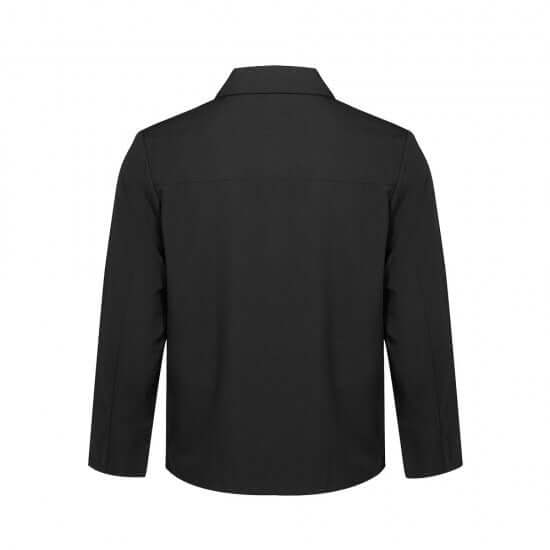 Back view of the Unisex Corporate Jacket in black, ideal for Corporate Gift Singapore.