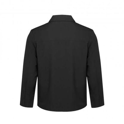 Back view of the Unisex Corporate Jacket in black, ideal for Corporate Gift Singapore.