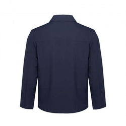 Back view of the Unisex Corporate Jacket in navy color, ideal for corporate gifts in Singapore.