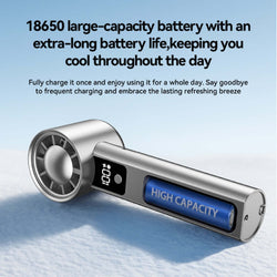 Handheld Mini Turbo Fan 3 Speed Gear Corporate Gift Singapore