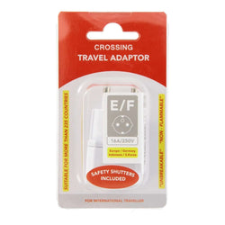 Crossing Travel Adaptor Plug - E/F