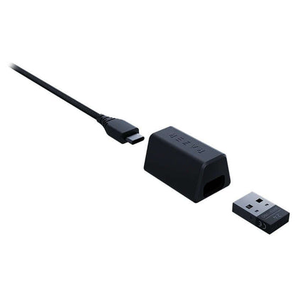 Razer Viper V2 Pro Wireless Gaming Mouse USB receiver and charging cable
