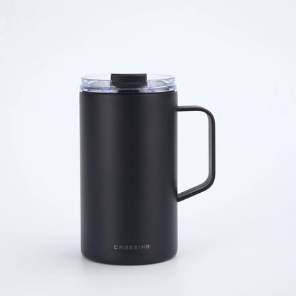 Crossing Neo Insulated SS Ceramic Mug W Handle And Lid 500ml