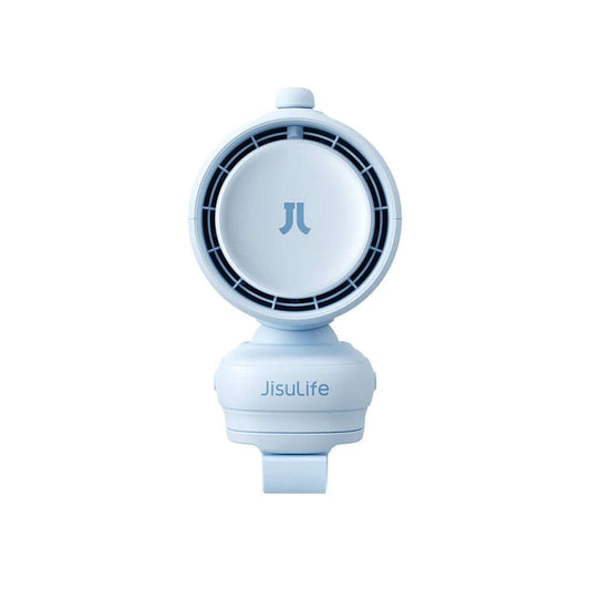 Jisulife Stroller Life 3 5000mAh Clip Fan in blue, perfect for corporate gifts and personal use.