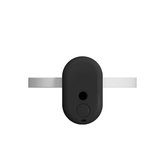 Drink Water Reminder Device in black with a strap for corporate gift use.
