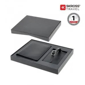 SKROSS Diplomat Travel Gift Set with Passport Holder and Luggage Tag