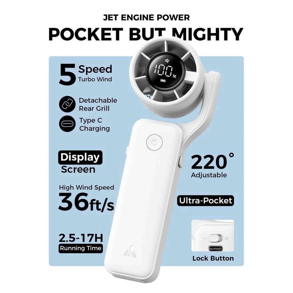Aecooly Portable Handheld Fan Air Gimbal