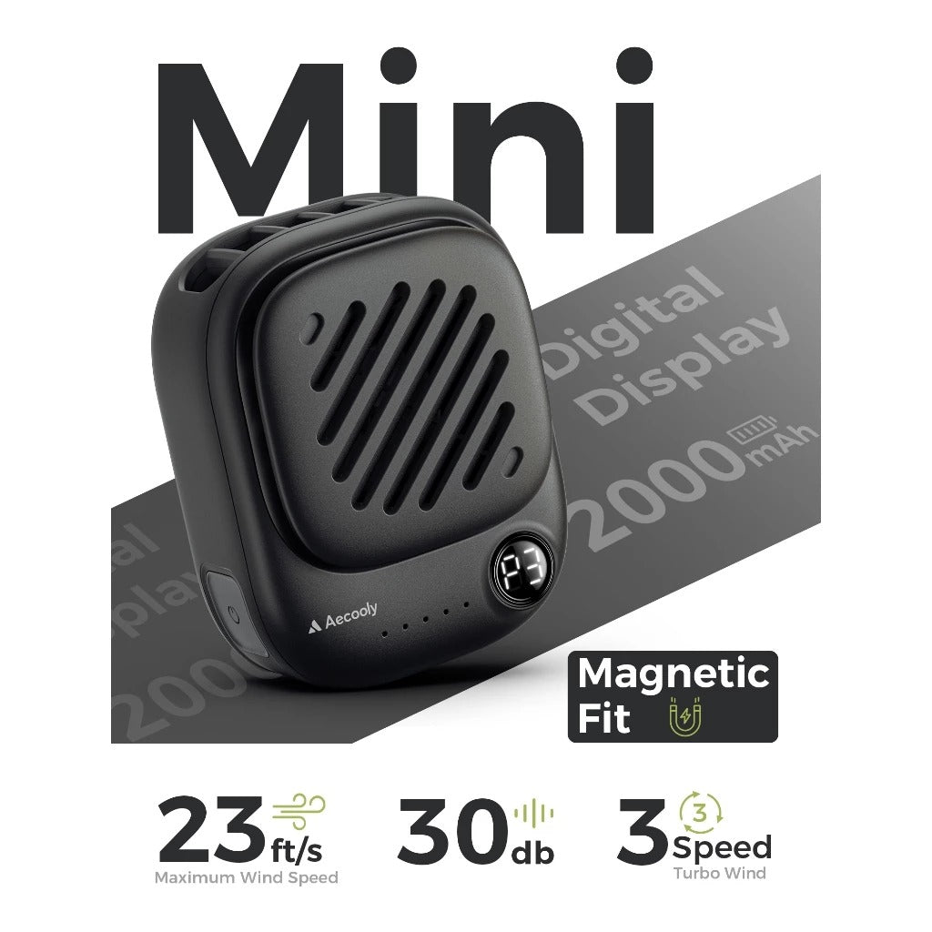 Aecooly Mini Portable Neck Fan