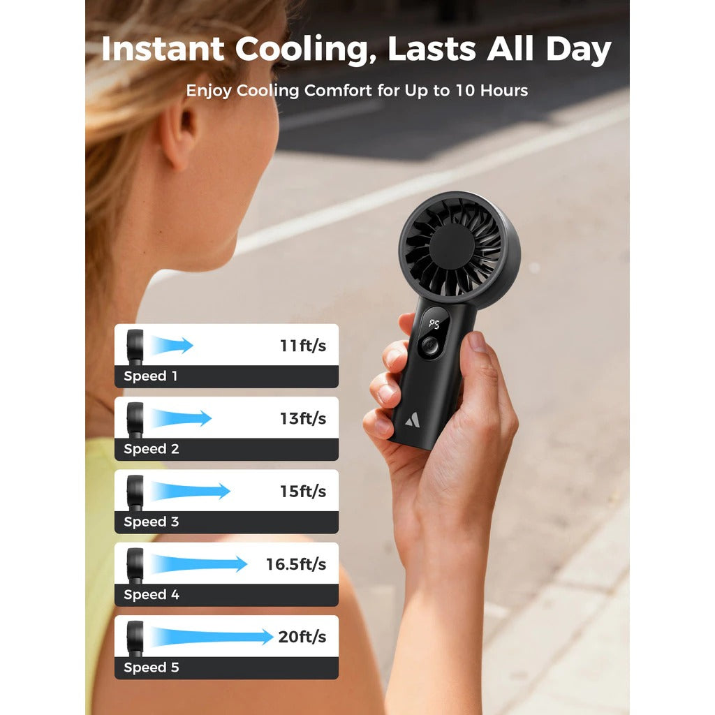 Aecooly Portable Handheld Fan Halo 03