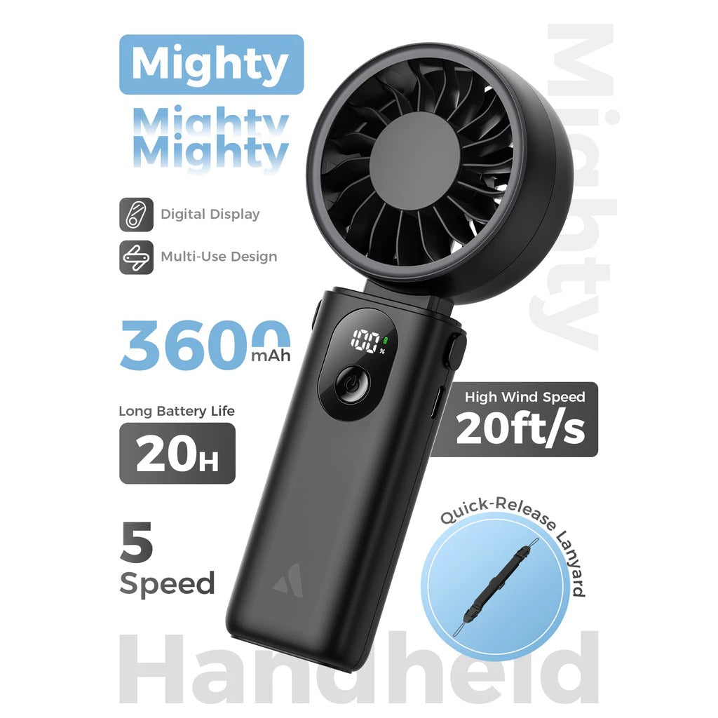Aecooly Portable 3 In 1 Handheld Fan Halo 04