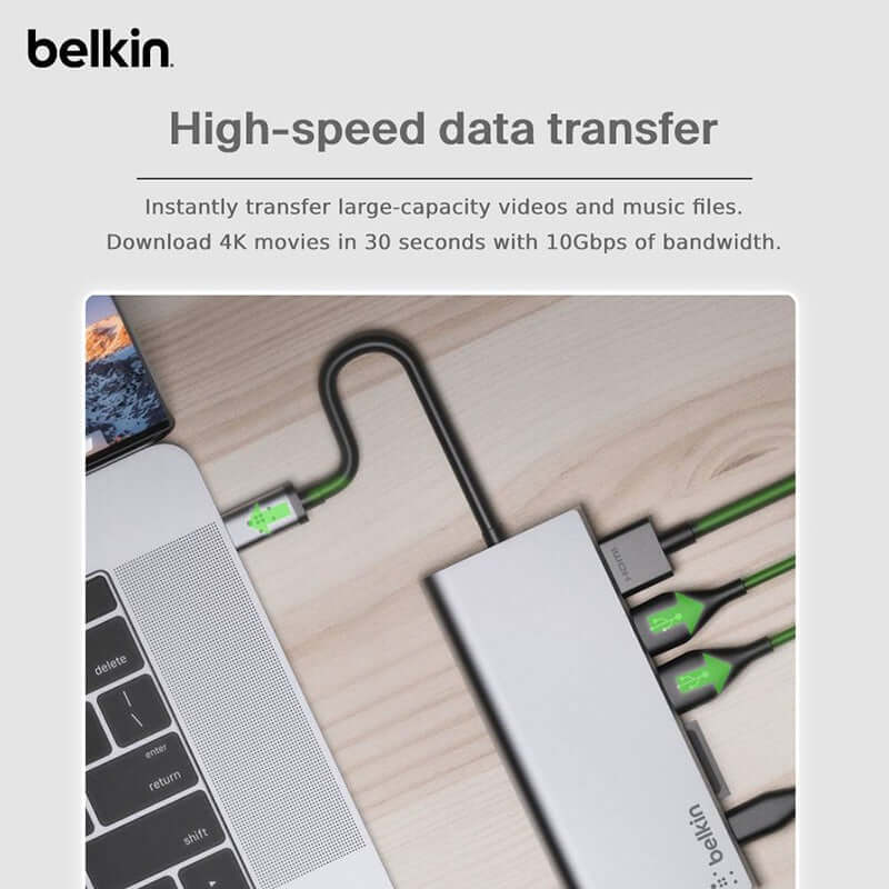 Belkin USB-C® 7-in-1 Multiport Adapter Corporate Gifts Singapore