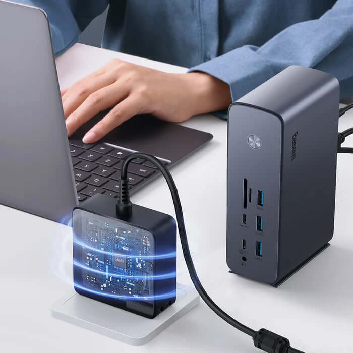 Baseus 17 in 1 Pro 4 Monitors Docking Station Corporate Gifts Singapore