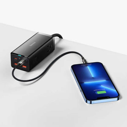 Baseus PowerCombo GaN3 Pro 6 Ports Power Strip 100W Corporate Gifts Singapore