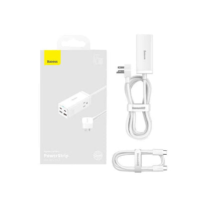 Baseus GaN3 Pro 6 Ports Power Strip 65W Corporate Gifts Singapore
